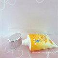 protetor solar creme cosmético tubo de plástico embalagem com tampa de rosca